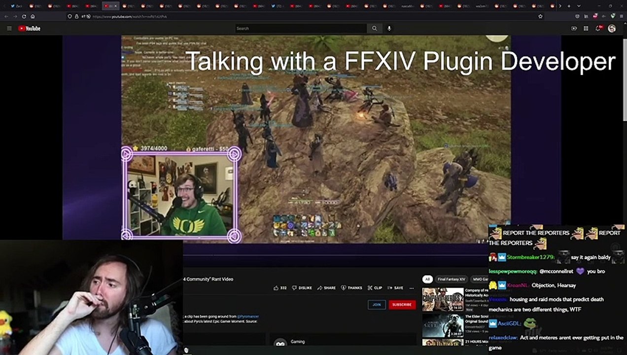 Asmongold Interviews FFXIV Plugin Dev - His Addons Are ILLEGAL Now