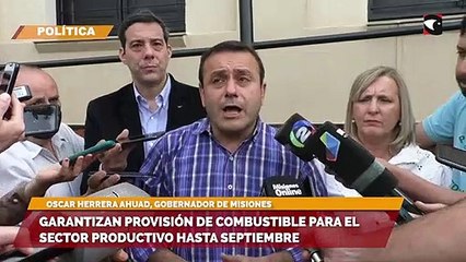Garantizan provisión de combustible para el sector productivo hasta septiembre