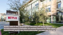 Nach massivem Kundenschwund: Darum steigt die Netflix-Aktie wieder