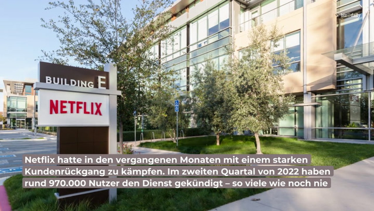 Nach massivem Kundenschwund: Darum steigt die Netflix-Aktie wieder