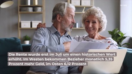 Rentenerhöhung: Geld bringt kaum finanzielle Unterstützung