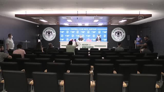 Konya haberleri! BATE Borisov - Arabam.com Konyaspor maçının ardından - İlhan Palut