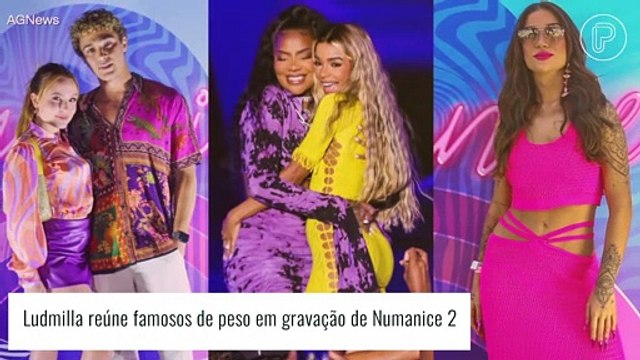 Larissa Manoela, Bianca Andrade, Rafaella Santos e mais! Ludmilla reúne um time de peso de famosos em gravação do Numanice 2