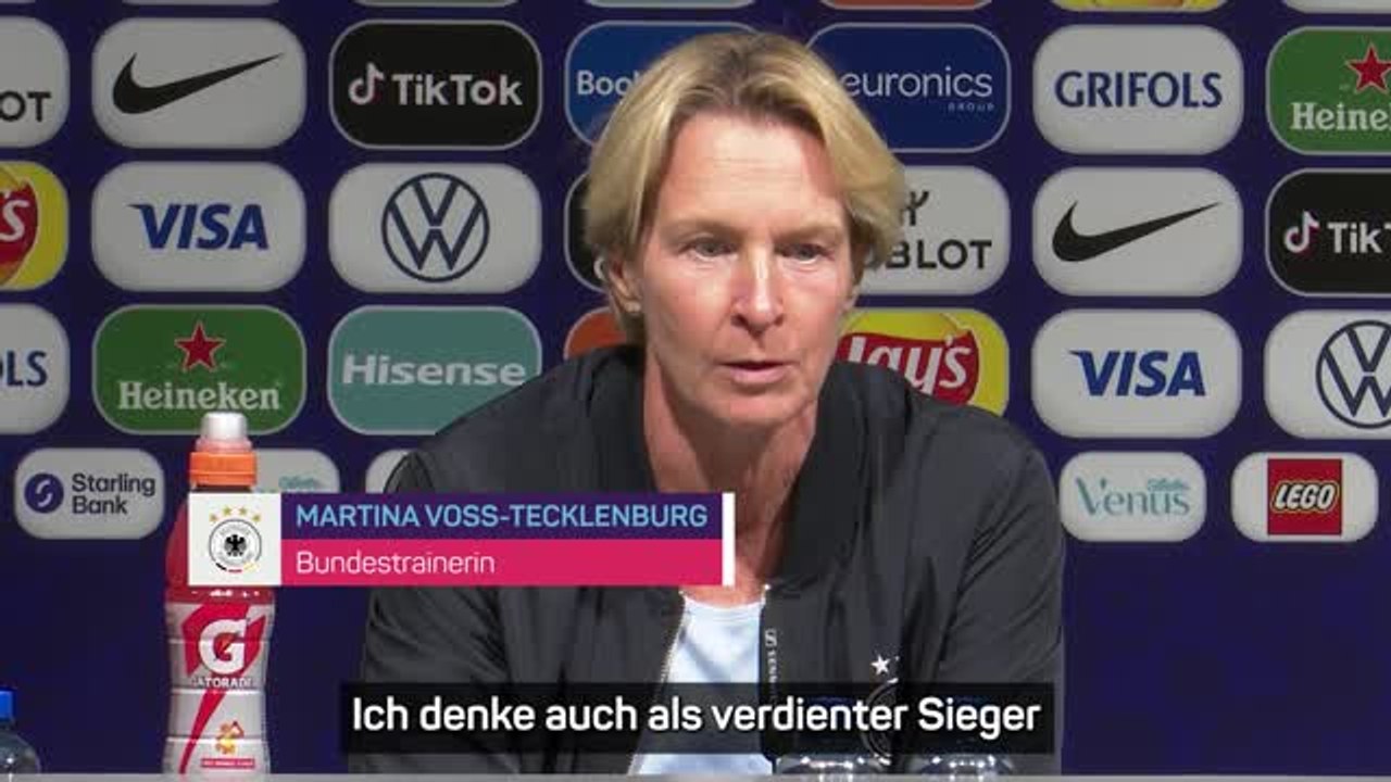 Voss-Tecklenburg: Gott sei Dank kein Gegentor