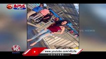 Girl Dancing In Hyderabad Metro Goes Viral, Officials To Initiate Action _ V6 Teenmaar