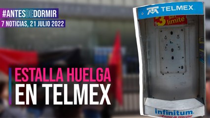 Tiene Telmex su primera huelga desde la privatización