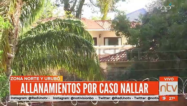 Felcc realizó allanamientos en inmuebles en la zona norte y Urubó vinculados a Misael Nallar