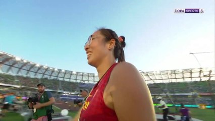 Feng Bin takes gold for China in the discus