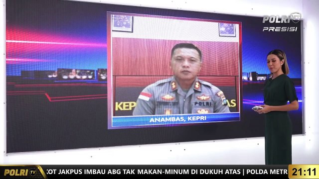 Live Dialog Kapolres Kepri Pemusnahan Narkotika Jenis Kokain Seberat 48 Kg