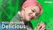 [Simply K-Pop CON-TOUR] WOO JIN YOUNG (우진영) - Delicious (딜리셔스) _ Ep.529 | [4K]