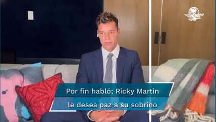 Ricky Martin se pronuncia por primera vez sobre las acusaciones de su sobrino