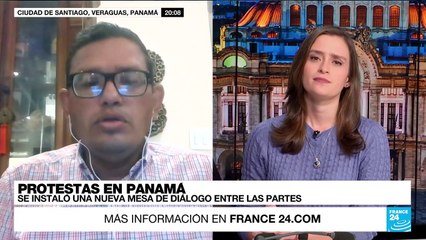 Juan Ramón Herrera: "El Gobierno panameño tiene posibilidades de dar fin a la protesta"