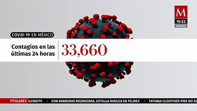México suma 33 mil 660 nuevos casos de covid y 115 muertes en 24 horas