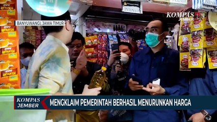 Blusukan ke Pasar Banyuwangi, Wamendag Klaim Harga Pangan Turun