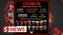 Covid-19 Watch: 4,587 new infections detected, active cases now at 47,409