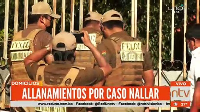 Felcc secuestra documentación en varios allanamientos a inmuebles vinculados a Misael Nallar