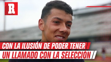 Ruvalcaba sobre estar en el Tri mayor: 'Hay que trabajar para eso'