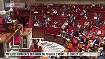 Regardez les images de l'incident de séance à l'Assemblée Nationale autour d'une prise de parole de Marine Le Pen - Des députés quittent l'Hémicycle