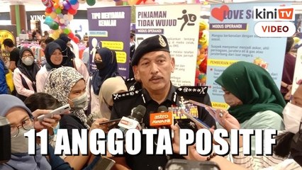 Seramai 11 anggota polis Perak positif dadah ditahan