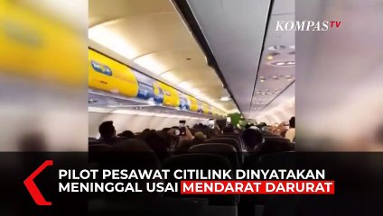 Kronologi Pilot Citilink Meninggal Usai Mendarat Darurat di Bandara Juanda