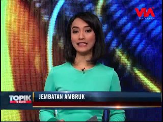 Jembatan Ambruk di Ciamis