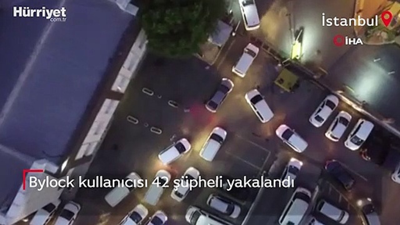 İstanbul merkezli 8 ilde FETÖ operasyonu: Bylock kullanıcısı 42 şüpheli yakalandı
