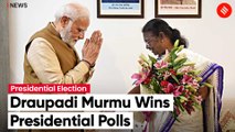 PM Modi Congratulates Droupadi Murmu On Becoming 15th President Of India