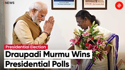 PM Modi Congratulates Droupadi Murmu On Becoming 15th President Of India