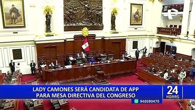 APP postula a Lady Camones como candidata para la Mesa Directiva del Congreso 2022-2023
