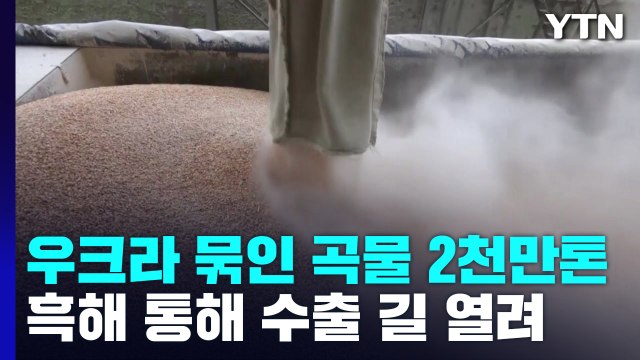 우크라 곡물 2천만 톤 흑해 통해 수출 길 열려...오늘 4자 합의문 서명식 / YTN