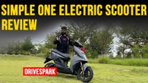 Simple One Electric Scooter Review | 200  Kilometres Range, Quick Acceleration & Great Handling