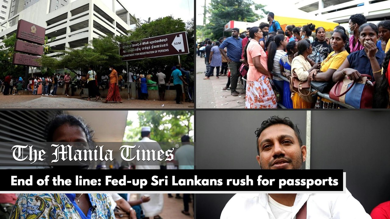 End of the line: Fed-up Sri Lankans rush for passports