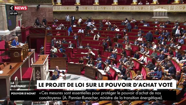 L'Assemblée nationale adopte en première lecture le projet de loi d'urgence pour le pouvoir d'achat à l'issue de quatre jours de débats sous haute tension entre la majorité et les oppositions