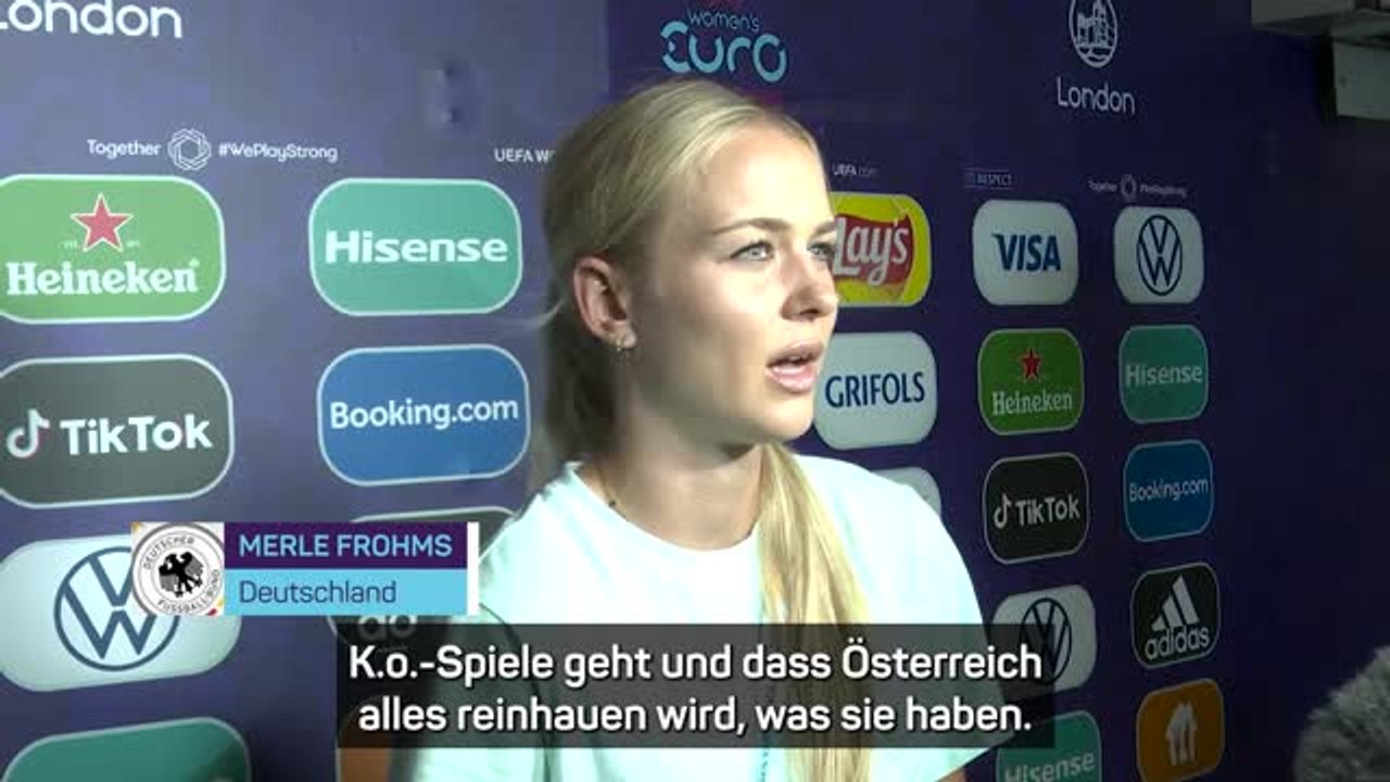 Frohms: Bei Alu-Treffern 'gehört auch Glück dazu'