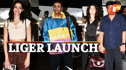 Ananya Panday, Charmme  Kaur, Karan Johar Head For Hyderabad For LIGER Trailer Launch