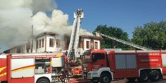 Son dakika haberleri | Ankara'da 2 katlı restoranda yangın