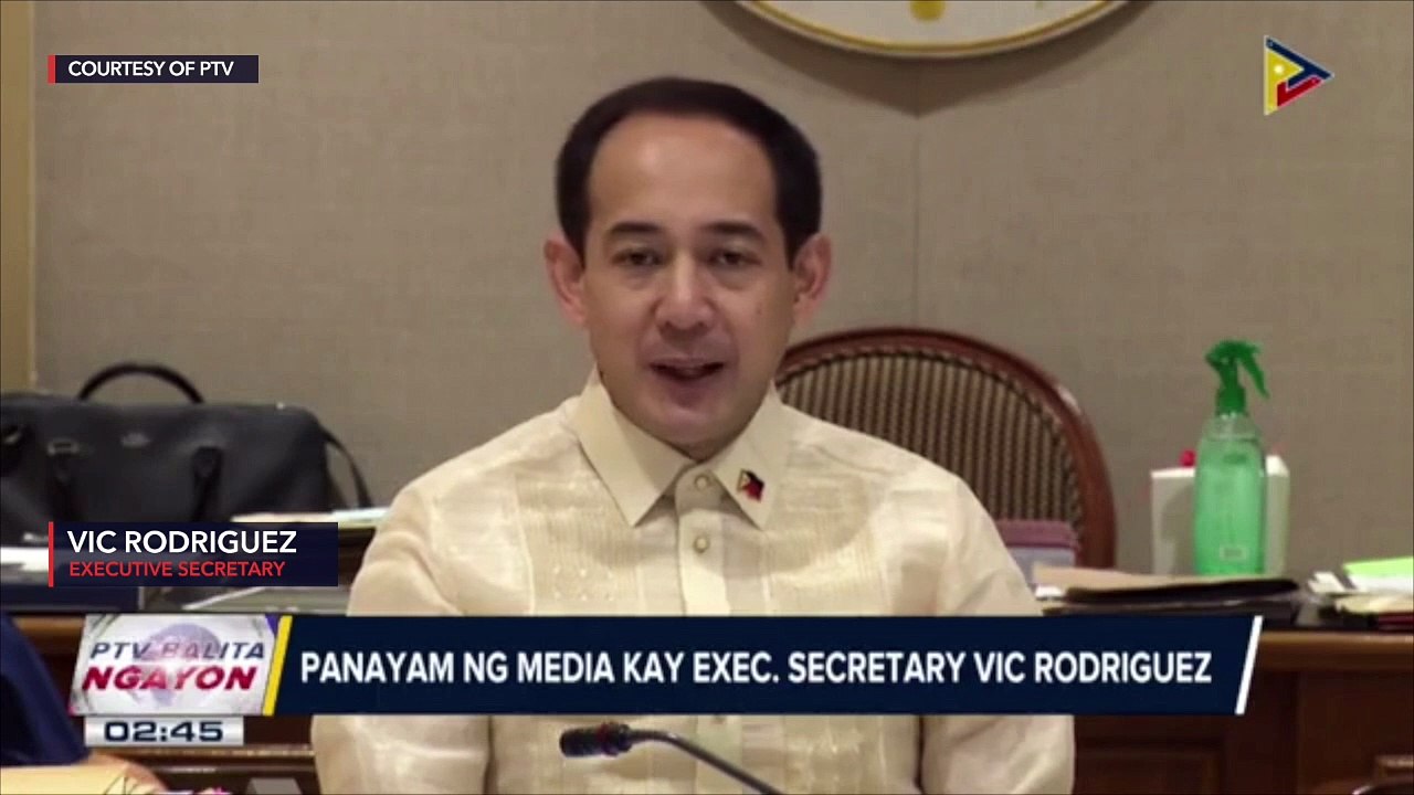 Executive Secretary Vic Rodriguez dismisses resignation rumors: ‘I am still here’