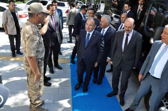 Kars haber... Adalet Bakanı Bozdağ, Kars Valiliğini ziyaret etti
