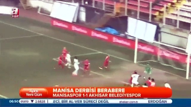Manisaspor 1-1 Akhisar Belediyespor 27.01.2015 - 2014-2015 Turkish Cup Group B Matchday 5