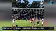 Recital de paradones de Courtois en Los Ángeles