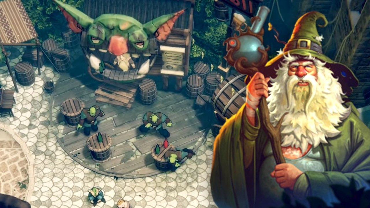 Im trailer zu yet another fantasy title wird das genre mal so richtig aufs korn genommen