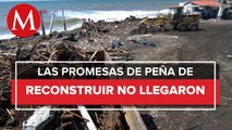 La playa 'El paraíso' continúa destruida, está abandonado y no le devuelven su esplendor