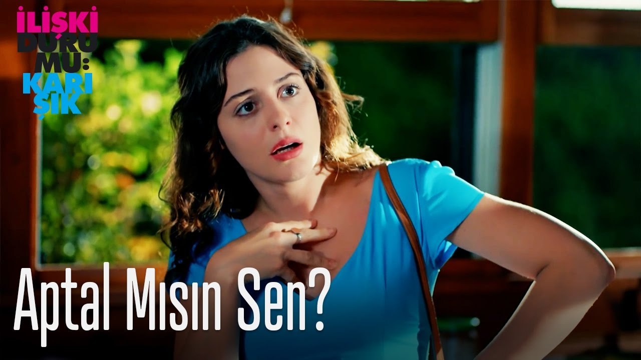 Aptal mısın sen?