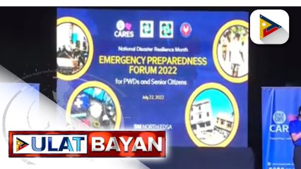 Phivolcs, naglunsad ng forum kaugnay sa kung paano makaliligtas sa panahon ng kalamidad