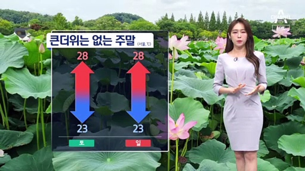 [날씨]절기 ‘대서’ 큰 더위 대신 장맛비…밤부터 모레까지