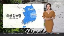 [날씨] 밤까지 중부·영남 소나기…주말 막바지 장맛비