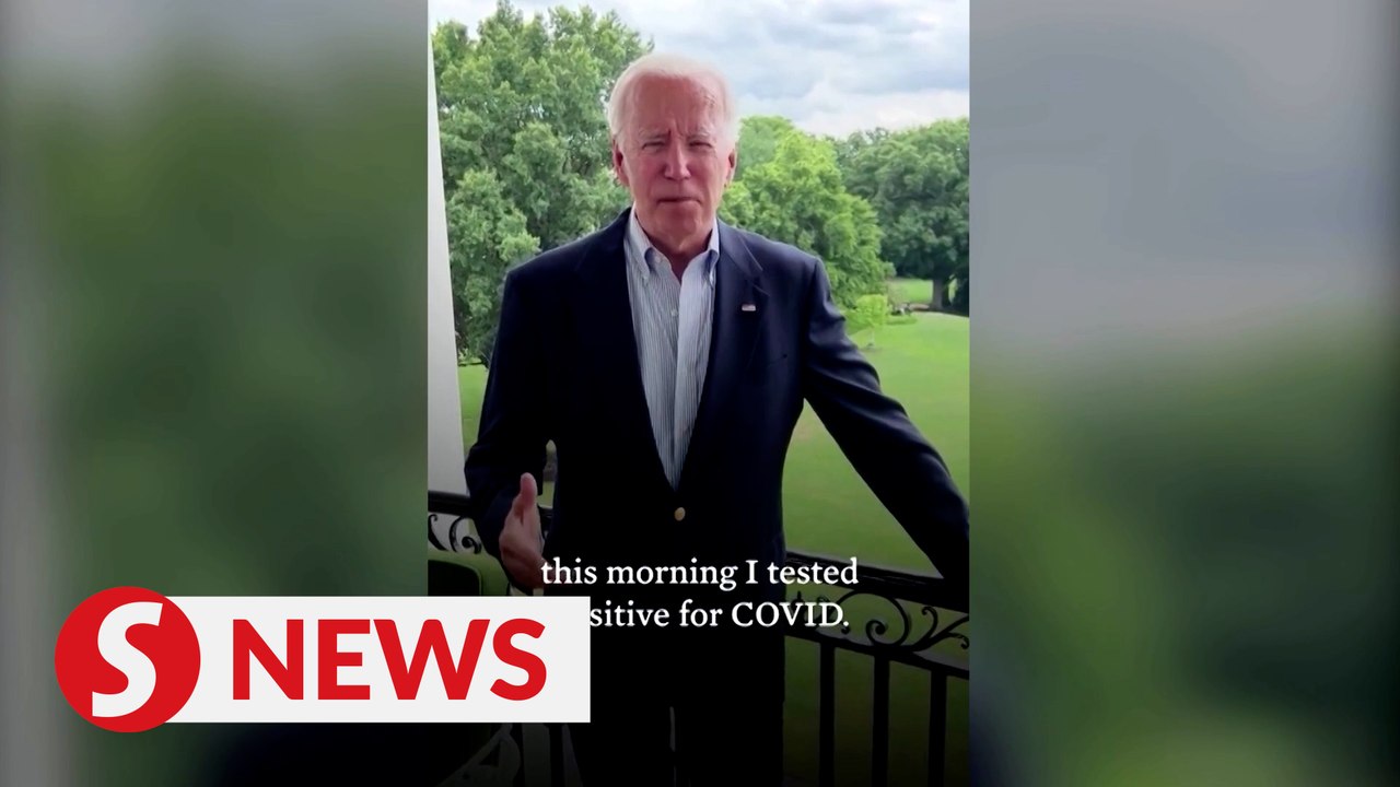 Biden says he is ‘doing well' after positive Covid-19 test