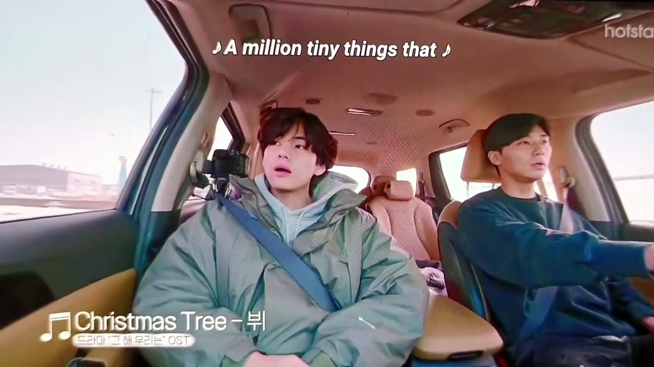 Taehyung Singing Christmas Tree In The Soop Friendcation video