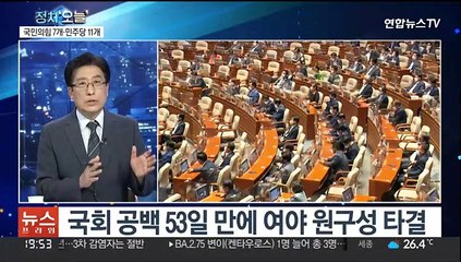 [뉴스프라임] 여야, 원구성 합의…과방·행안위원장 '1년씩 교대'