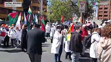 Bolivie : manifestation contre le gouvernement de Luis Arce